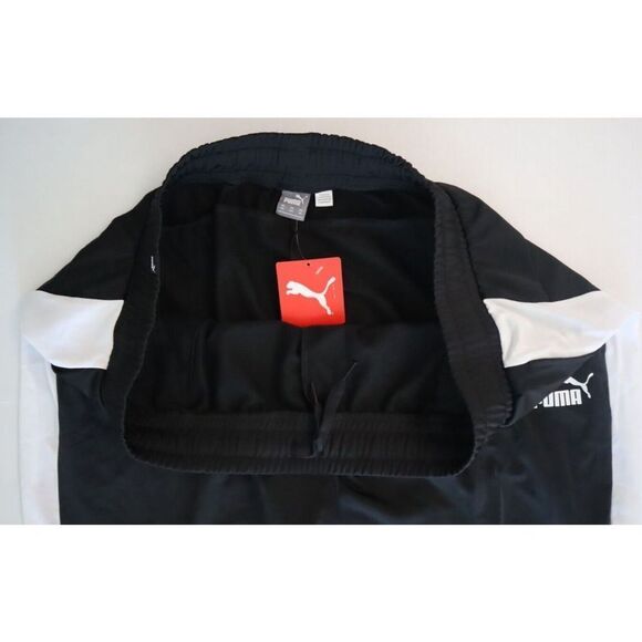 Puma 670411 01 Women's Plus Sz 3XL Black/White Track Jogger Pants - Picture 8 of 9